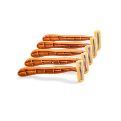 99% plastic-free razor. 5 units