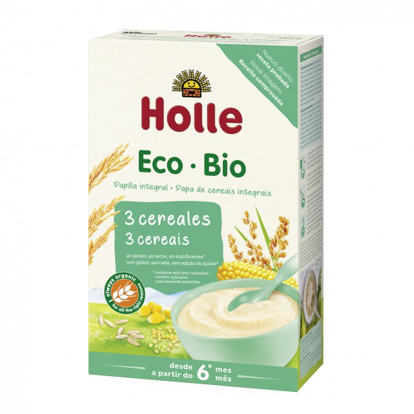 Kasza bezglutenowa 3 zboża +6 miesięcy Holle 250 g
