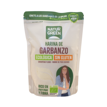 Farine de pois chiches bio sans gluten NaturGreen 500 g