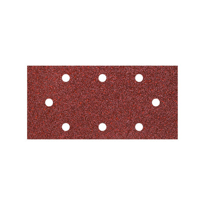 5 självhäftande slipark 93 x 190 mm för excenterslipmaskin Wolfcraft Korn 120
