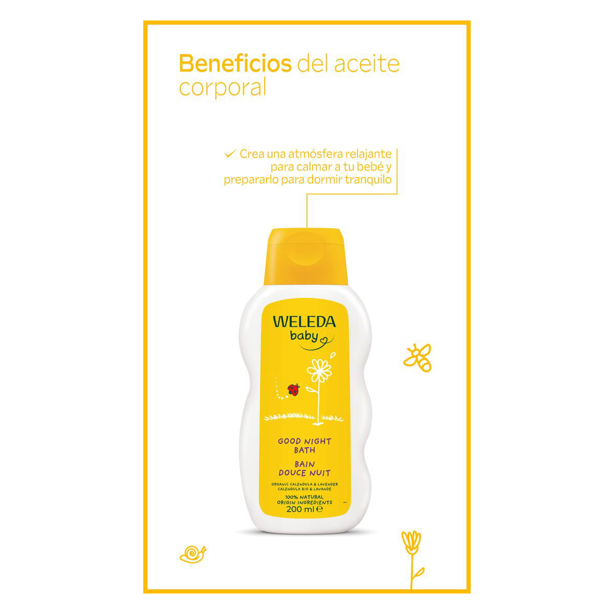 Kąpiel na dobranoc Weleda 200 ml