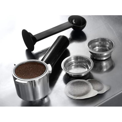Delonghi Dedica Maestro Manuell espressomaskin och cappuccinomaskin EC685.M metall