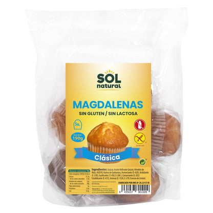 Sol Natural Gluten-Free Muffins 190 g