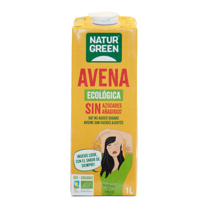 6-pack NaturGreen ekologisk havredryck 1 l