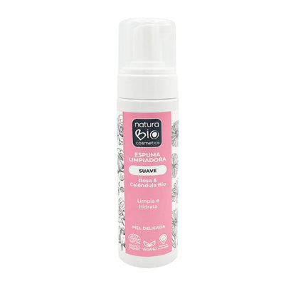 Delikatna pianka myjąca Naturabio, NATURABIO, 200 ml