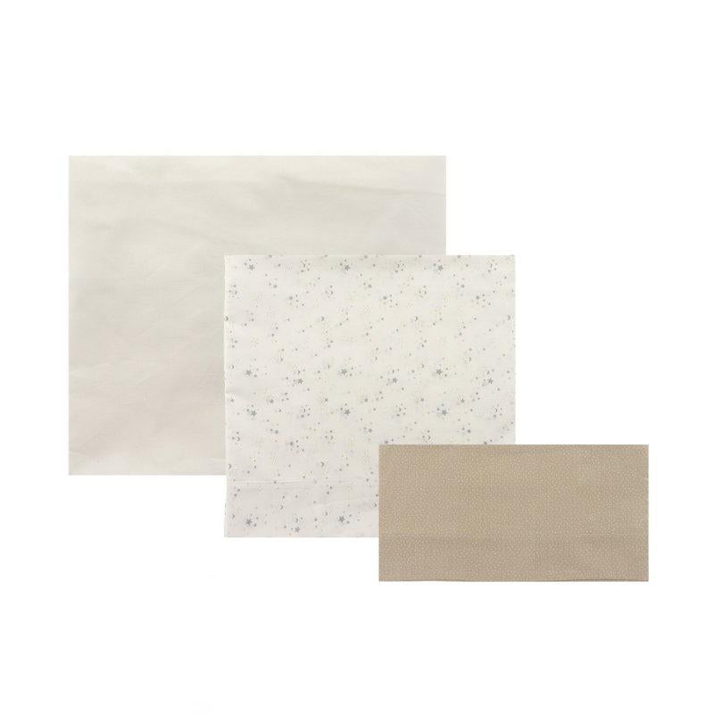 Drap pour lit bébé 3 pièces (lit bébé 60)  Cambrass  Be Ocean gis