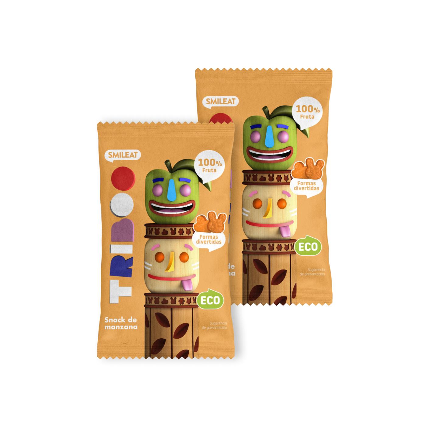 2er-Pack ECO-Apfelsnacks 25 g Triboo