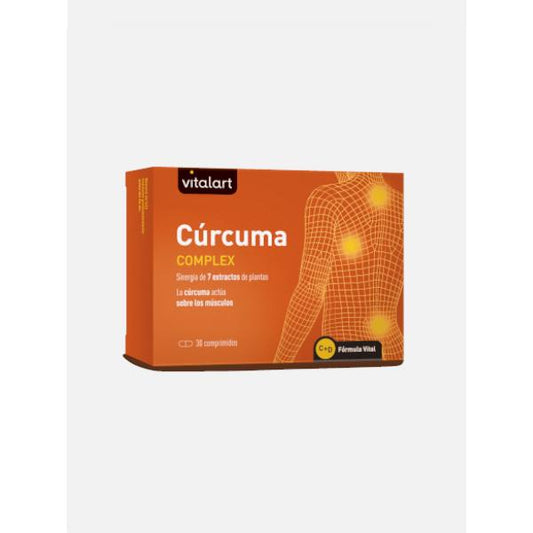 Integratore alimentare Cúrcuma Complex Vitalart 30 compresse