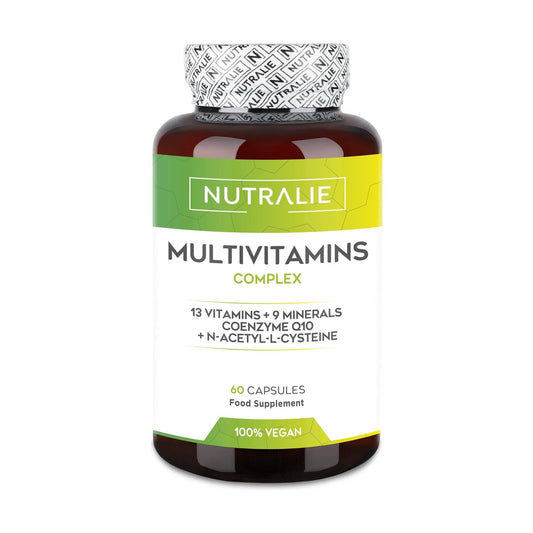 Nutralie Multivitamin Complex med 29 aktiva ingredienser 60 kapslar