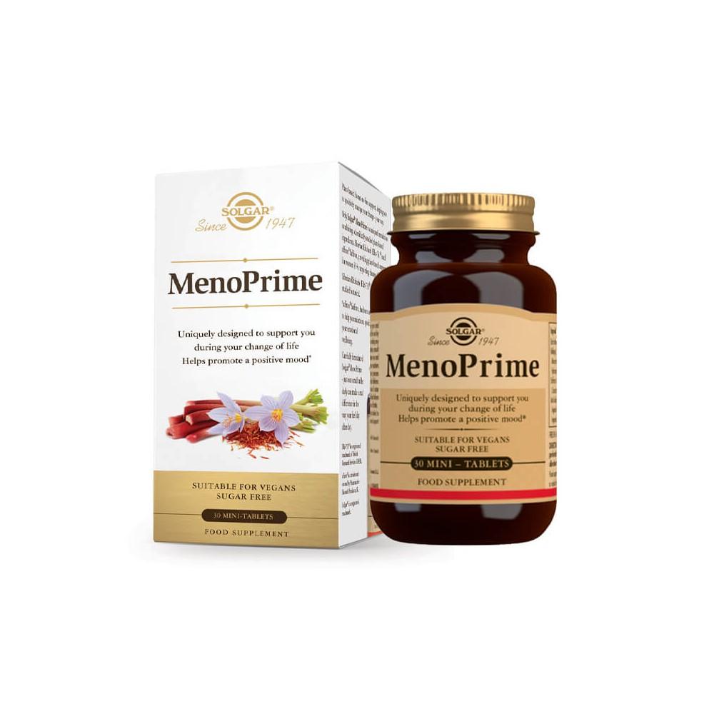 Menoprime, 30 mini compresse. Solgar