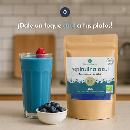 Blå Spirulina Planeta Huerto 30gr