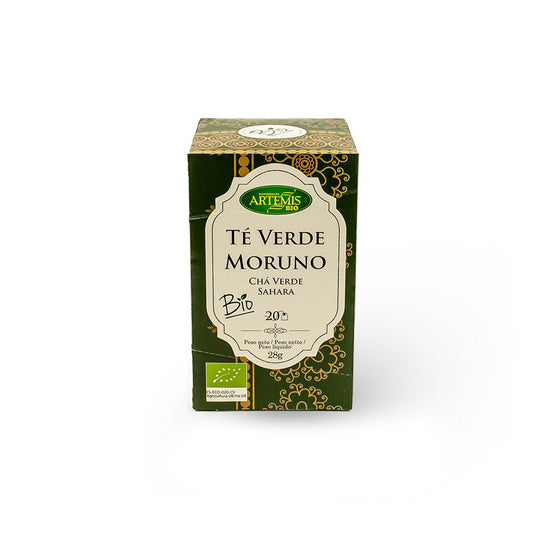 Té Verde Moruno Eco 20 Filtros Artemisbio