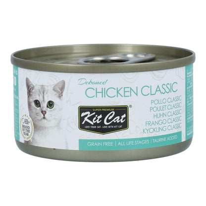 Kit Cat Tuna Toppers - Classic Chicken 80 g Wet cat food in jelly