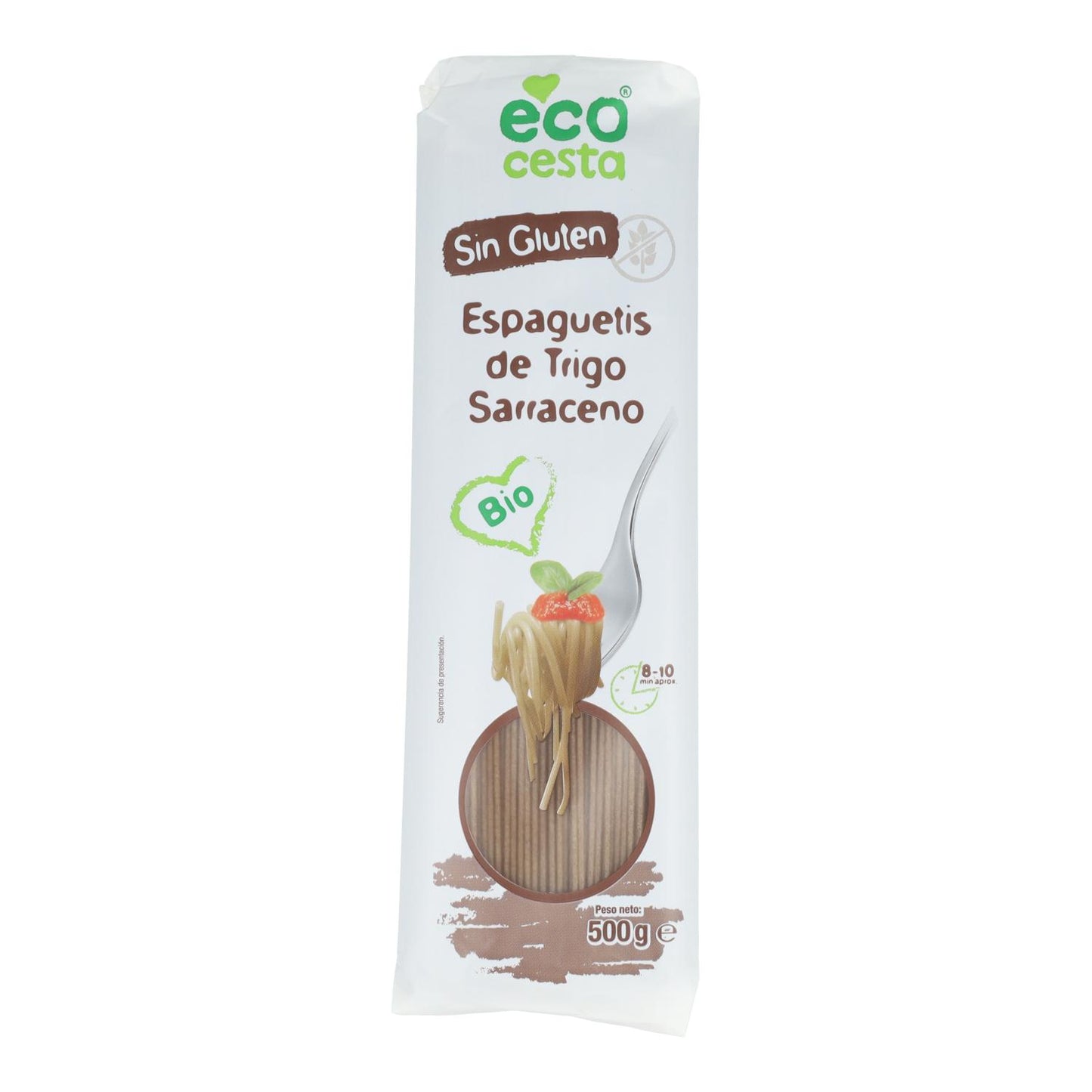 Pakket 12x glutenvrije spaghetti van boekweit BIO 500 g