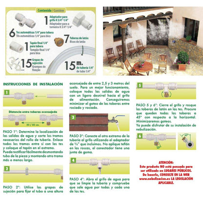 Vivoverde nebulisation kit