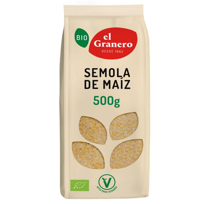 El Granero Organic Cornmeal 500 g