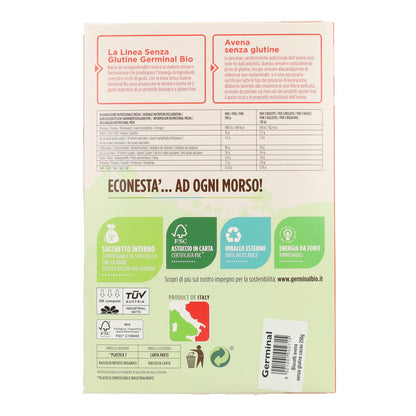 Glutenfria havrekakor med kakao Germinal Bio 250 g