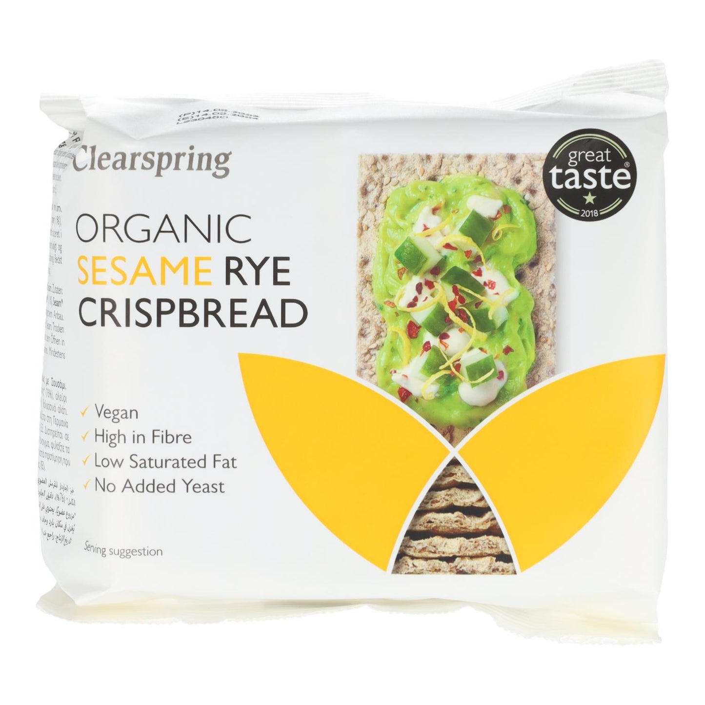 Clearspring Crispy Sesame Toast 200 g