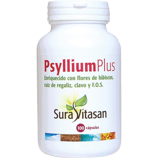 Psyllium Plus 550 mg 100 capsules Sura Vitasan