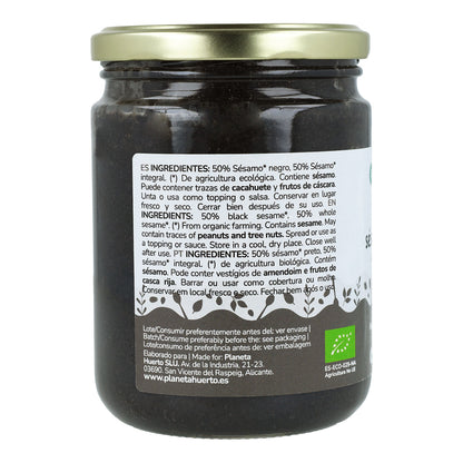 Tahini di sesamo nero ECO Planet Garden 350 g