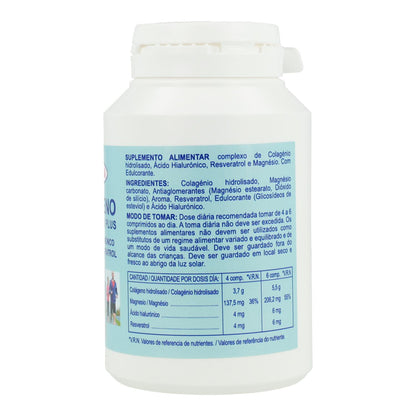 Kollagen mit Hyaluronsäure, Magnesium und Resveratrol Integralia, 120 Tabletten