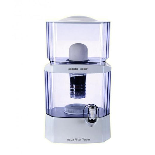 Dispenser purificatore d'acqua Aqua filter tower ECO-DE® senza BPA