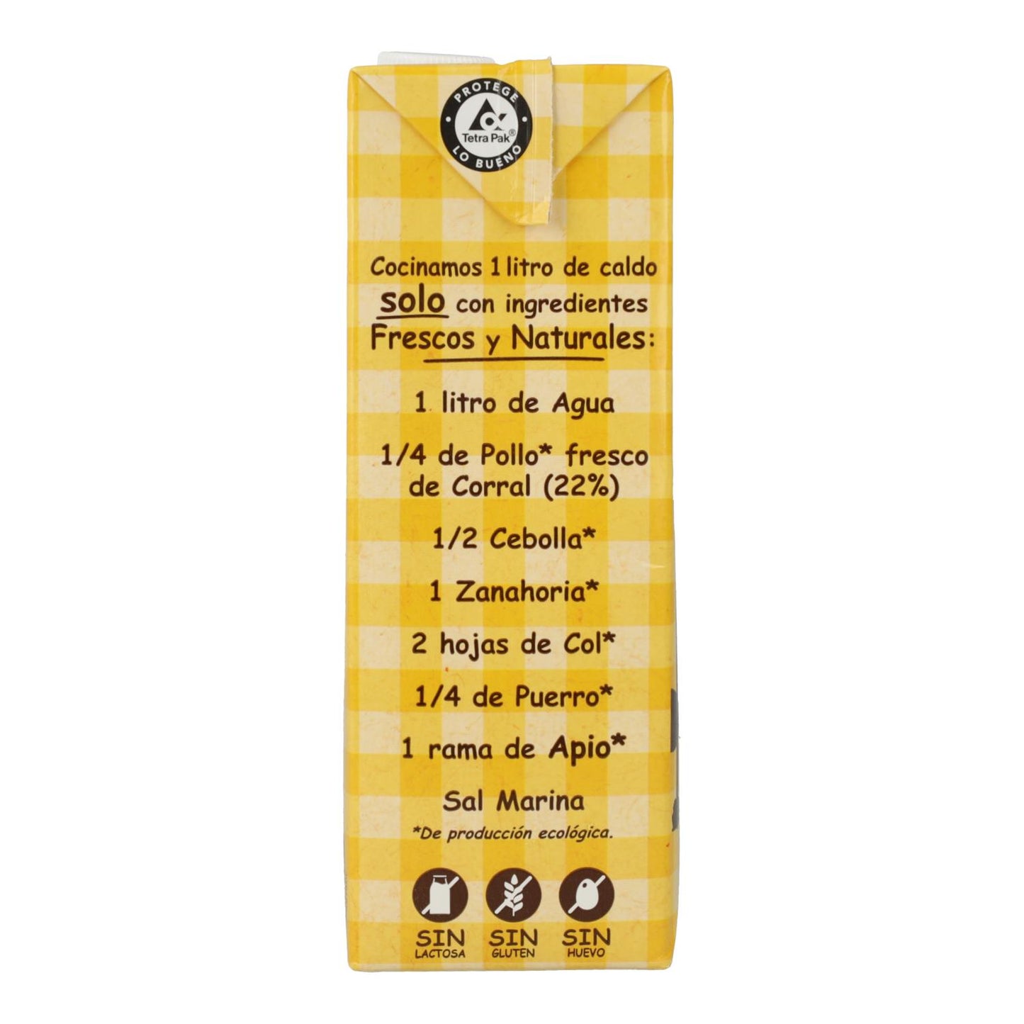 Brodo di pollo biologico Aneto 1 L