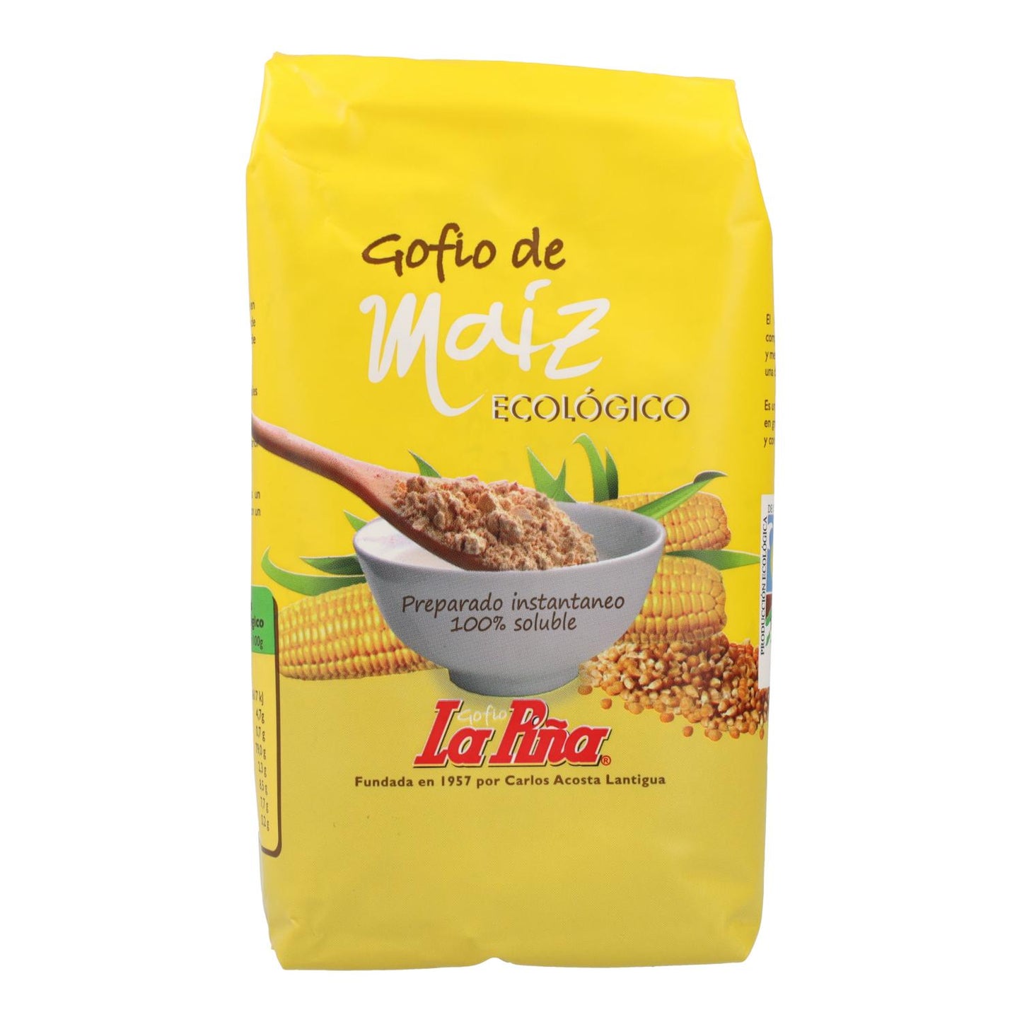 La Piña Organic Corn Gofio 500 g
