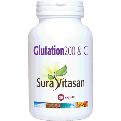 Glutathion 200 et C 200 mg 30 gélules Sura Vitasan