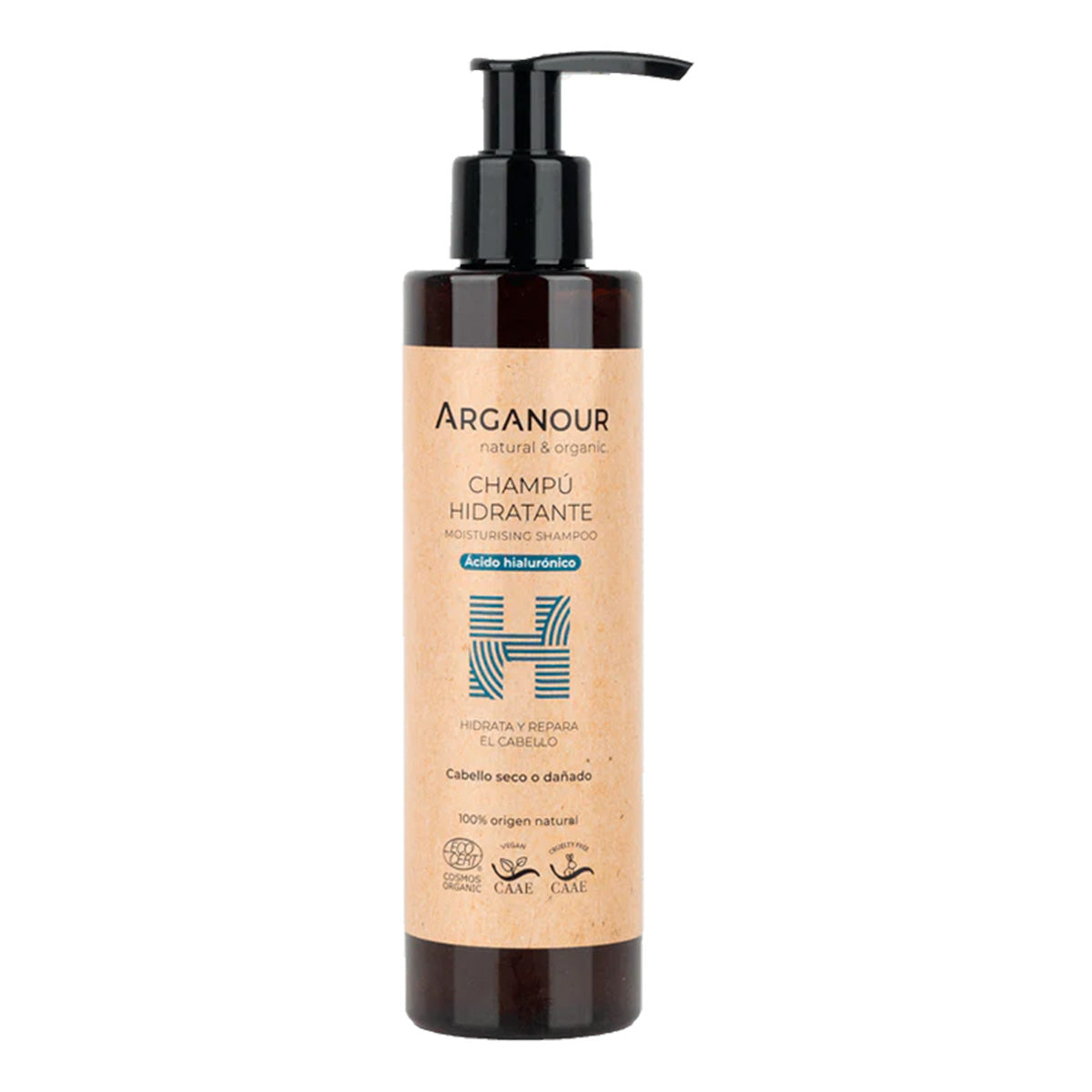 Shampooing hydratant sans sulfates 200 ml Arganour