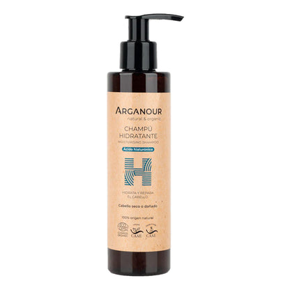 Shampooing hydratant sans sulfates 200 ml Arganour