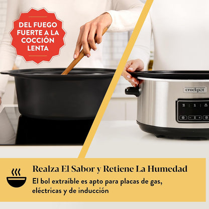 Sizzle & Stew 6.5 L CSC112X digital slow cooker