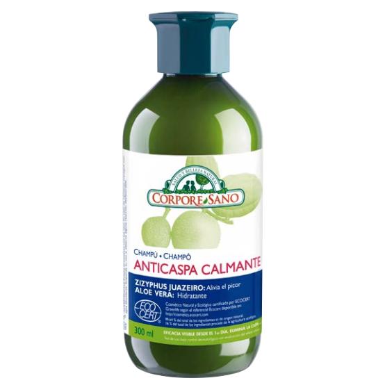 Mjällschampo och lugnande schampo med Zizyphus Juazeiro och Aloe Corpore Sano 300 ml