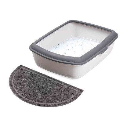 Tapis pour bac à litière pour chat, PVC Trixie , 37x45 cm
