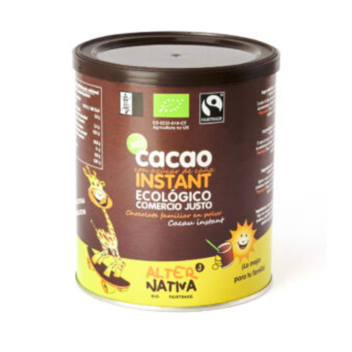 FT Alternativa3 Organic Instant Cocoa Powder 400 g