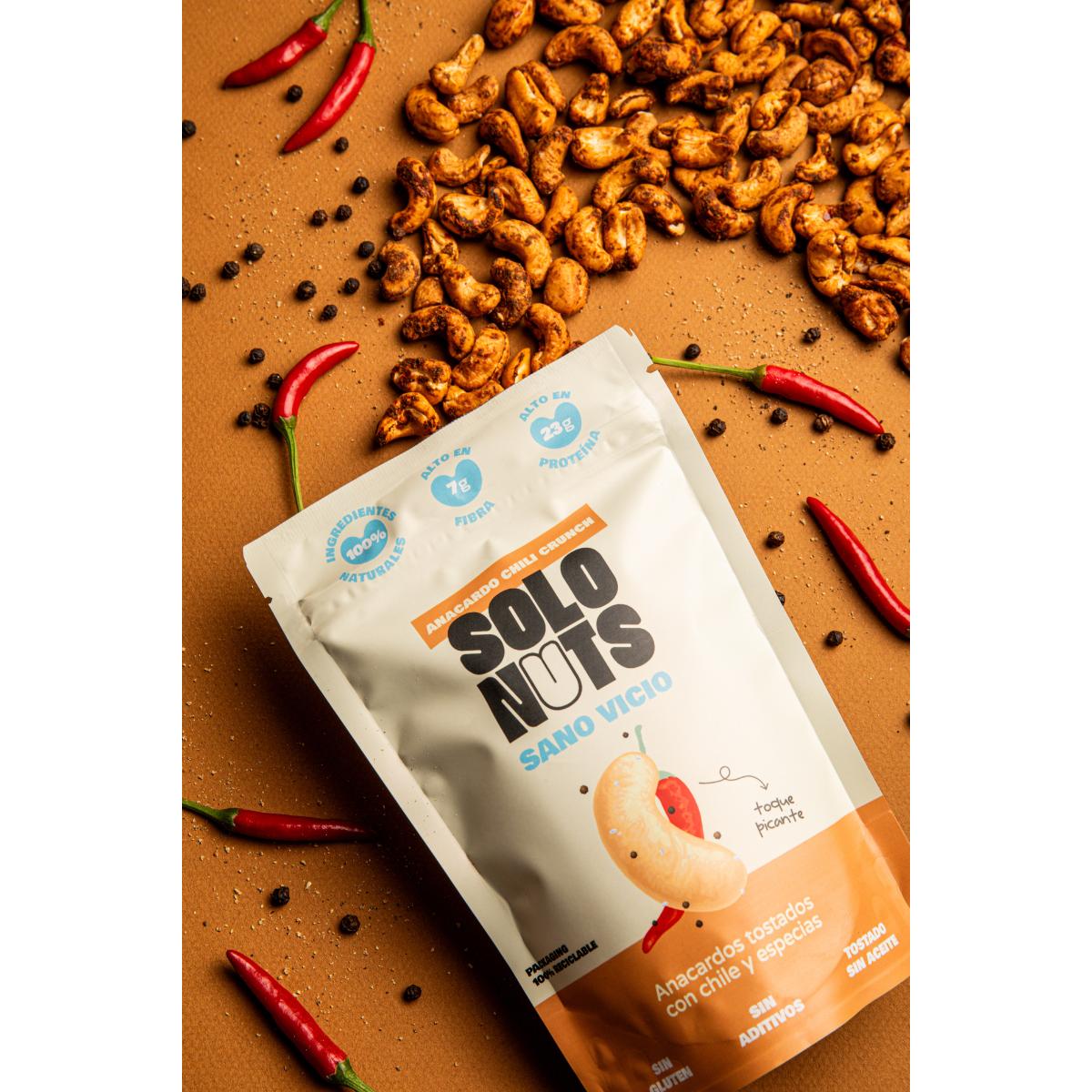 Anacardi tostati piccanti Solo Nuts 130 g