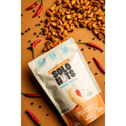 Anacardi tostati piccanti Solo Nuts 130 g