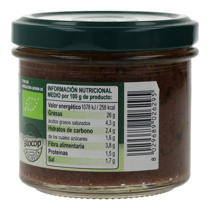 Pasztet z czarnych oliwek Bio Organica Italia 100 g