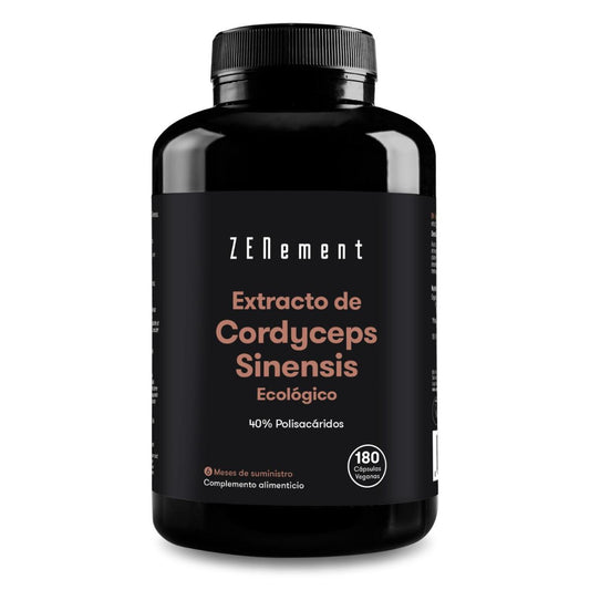 Cordyceps Sinensis ECO-extract 40% polysacchariden Zenement, 180 tabletten Biologische Cordyceps Sinensis