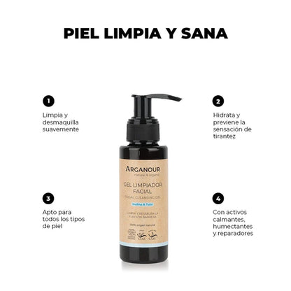 Gesichtsreinigungsgel 100 ml Arganour