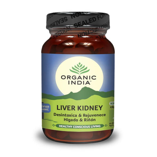 Liver Kidney Organic India 90 gélules