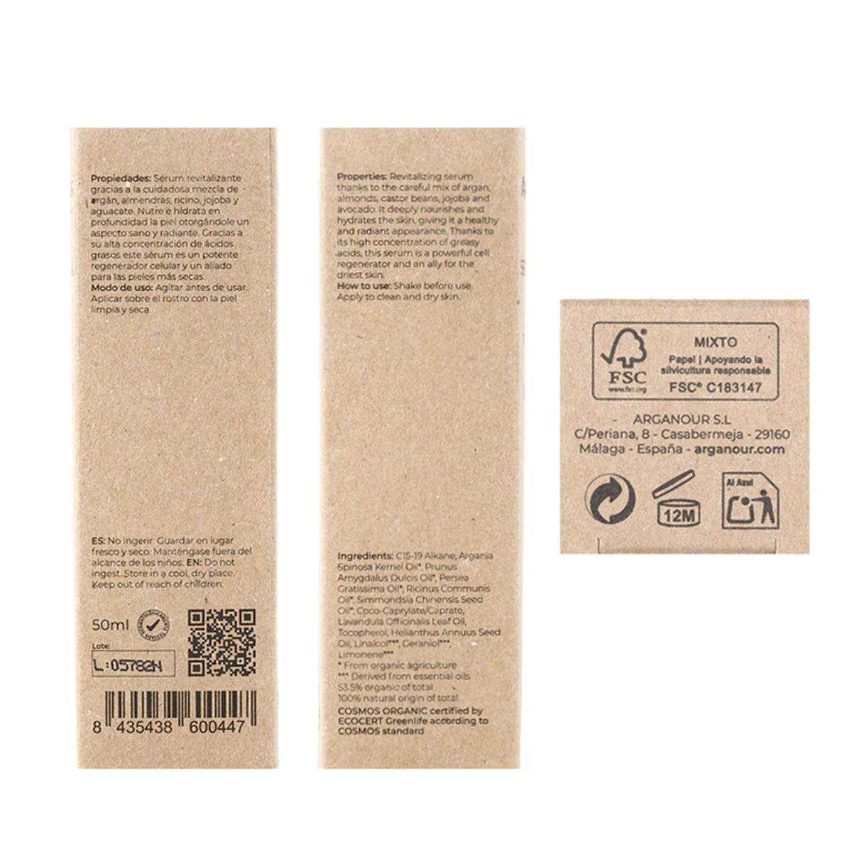 Seca Arganour facial serum 50 ml