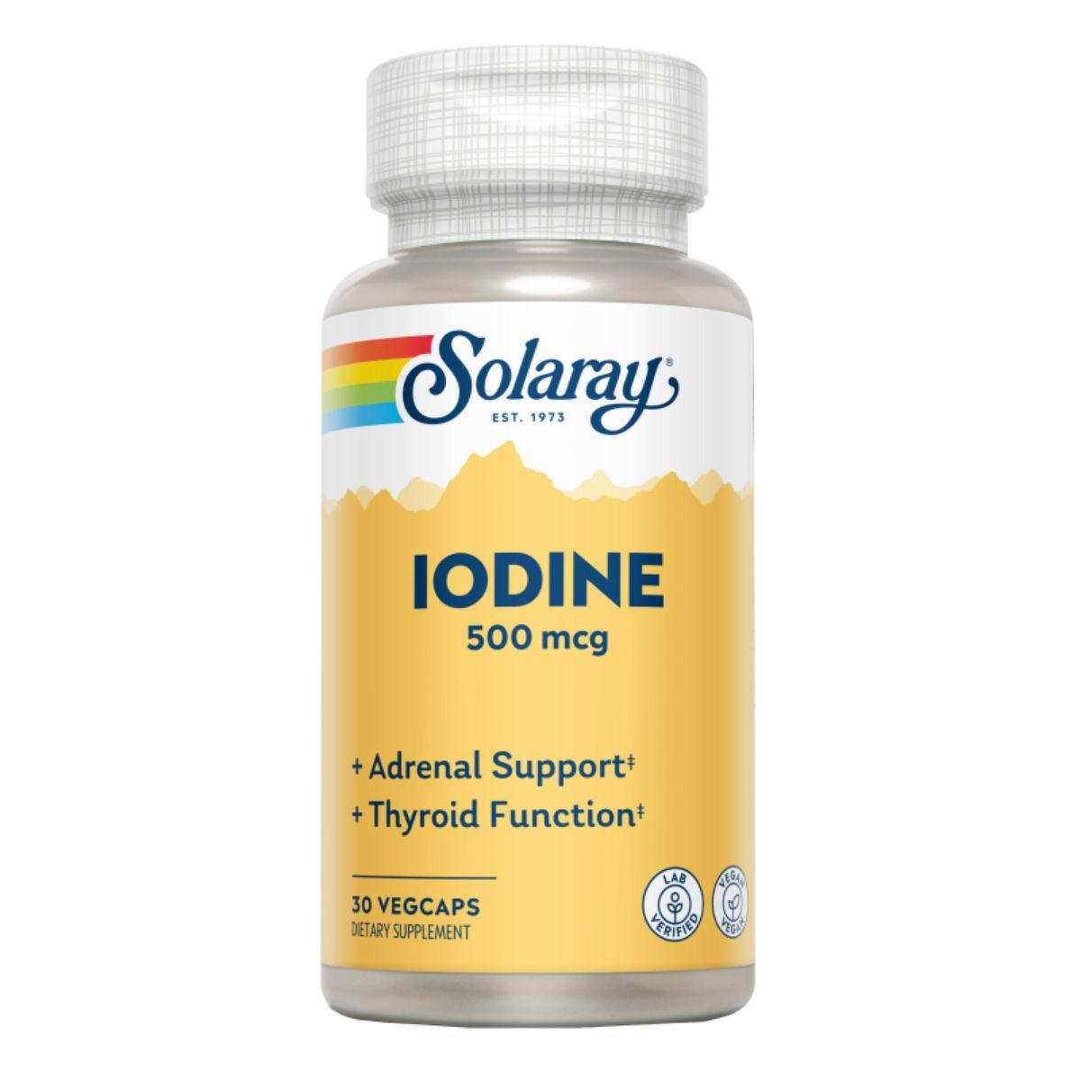 Iodio 500 MCG 30 capsule Solaray