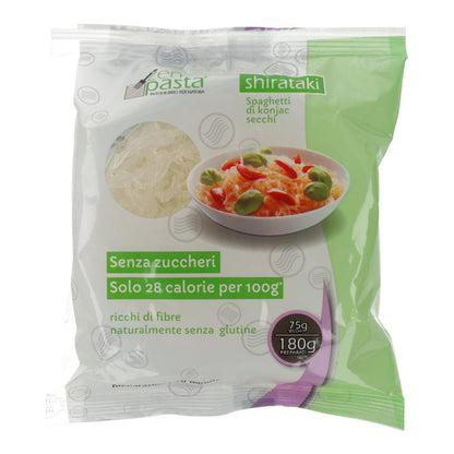 Spaghetti de konjac Shirataki déshydratés Zen Pasta 75 g