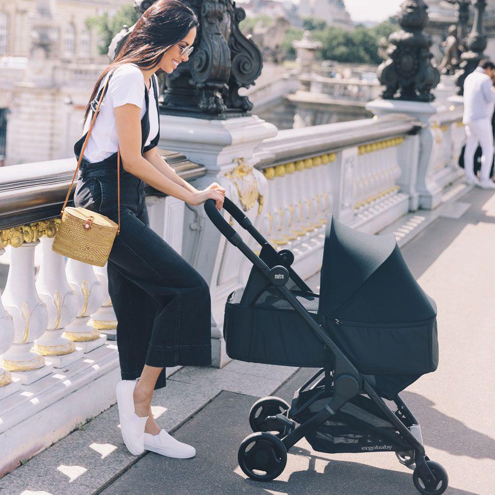 Metro Ergobaby nyfödd-kit svart (renoverat)