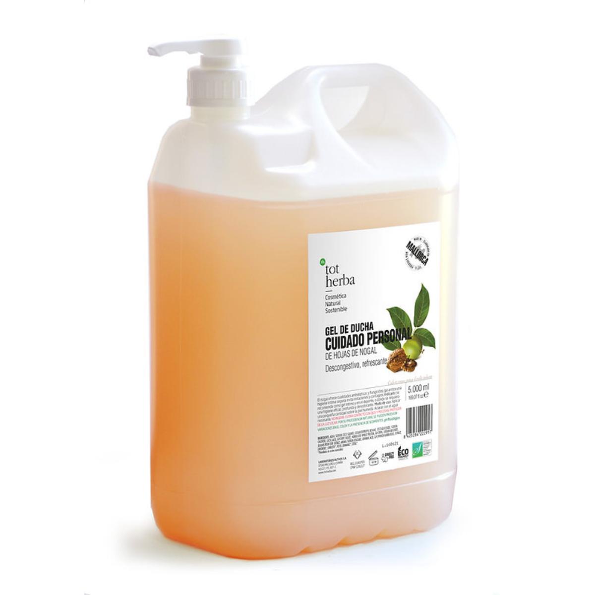 Duschgel för personlig hygien med valnötblad 5 liter Tot Herba