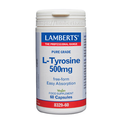 L-tirosina 500 mg Lamberts