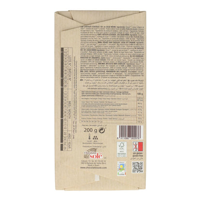 Solé Organic Dessert Chocolate 200 g
