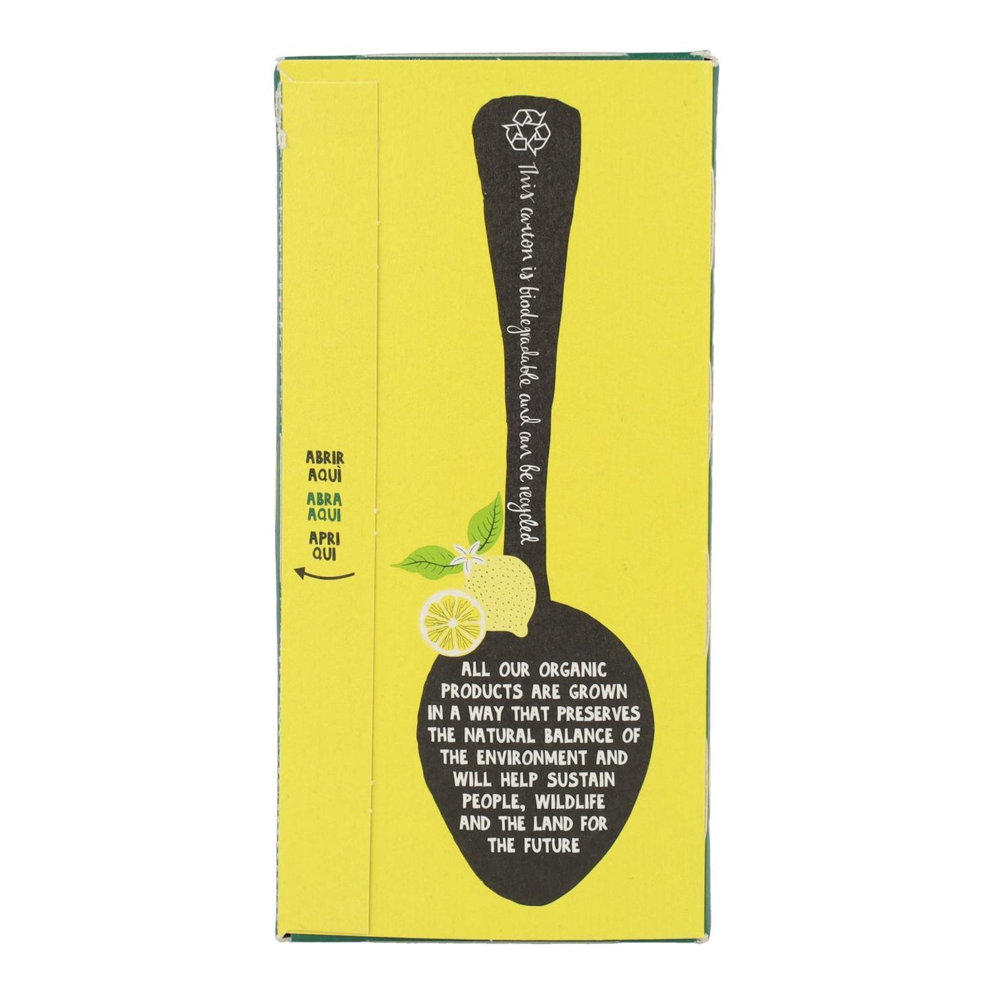 Herbata zielona z cytryną Bio Cupper 20 torebek