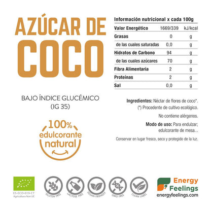 Sucre de coco ECO Doypack 500 g